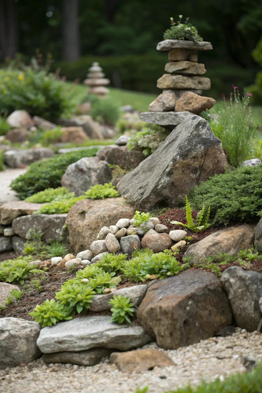 Layers add depth and interest to your garden design.