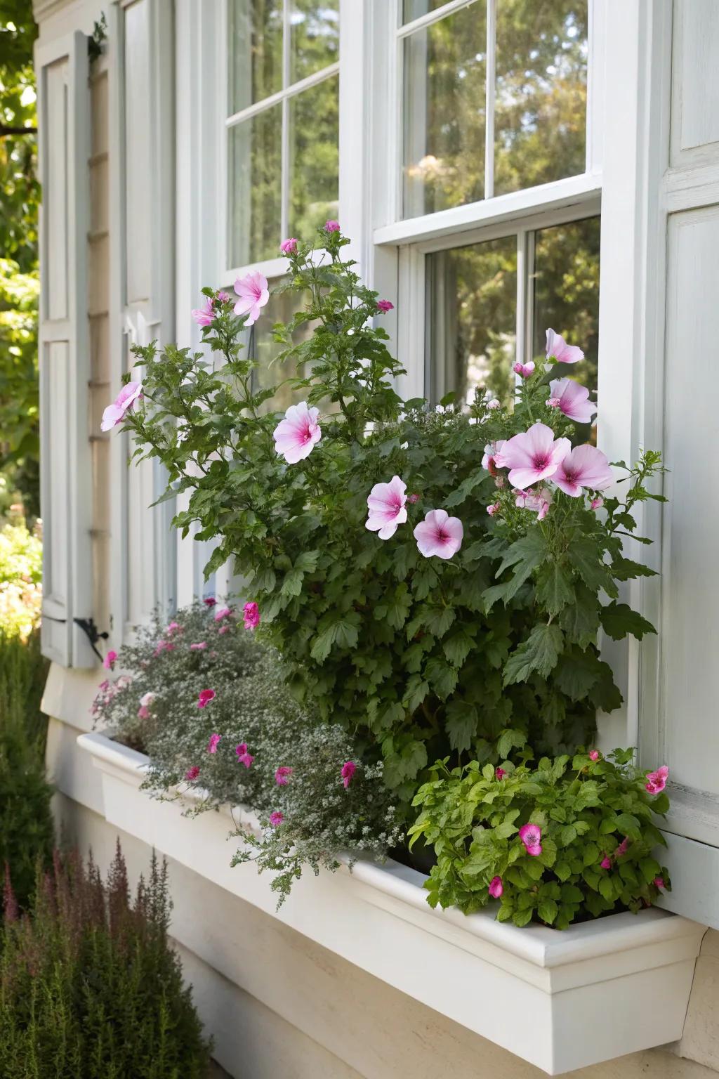 Think outside the box with Rose of Sharon.