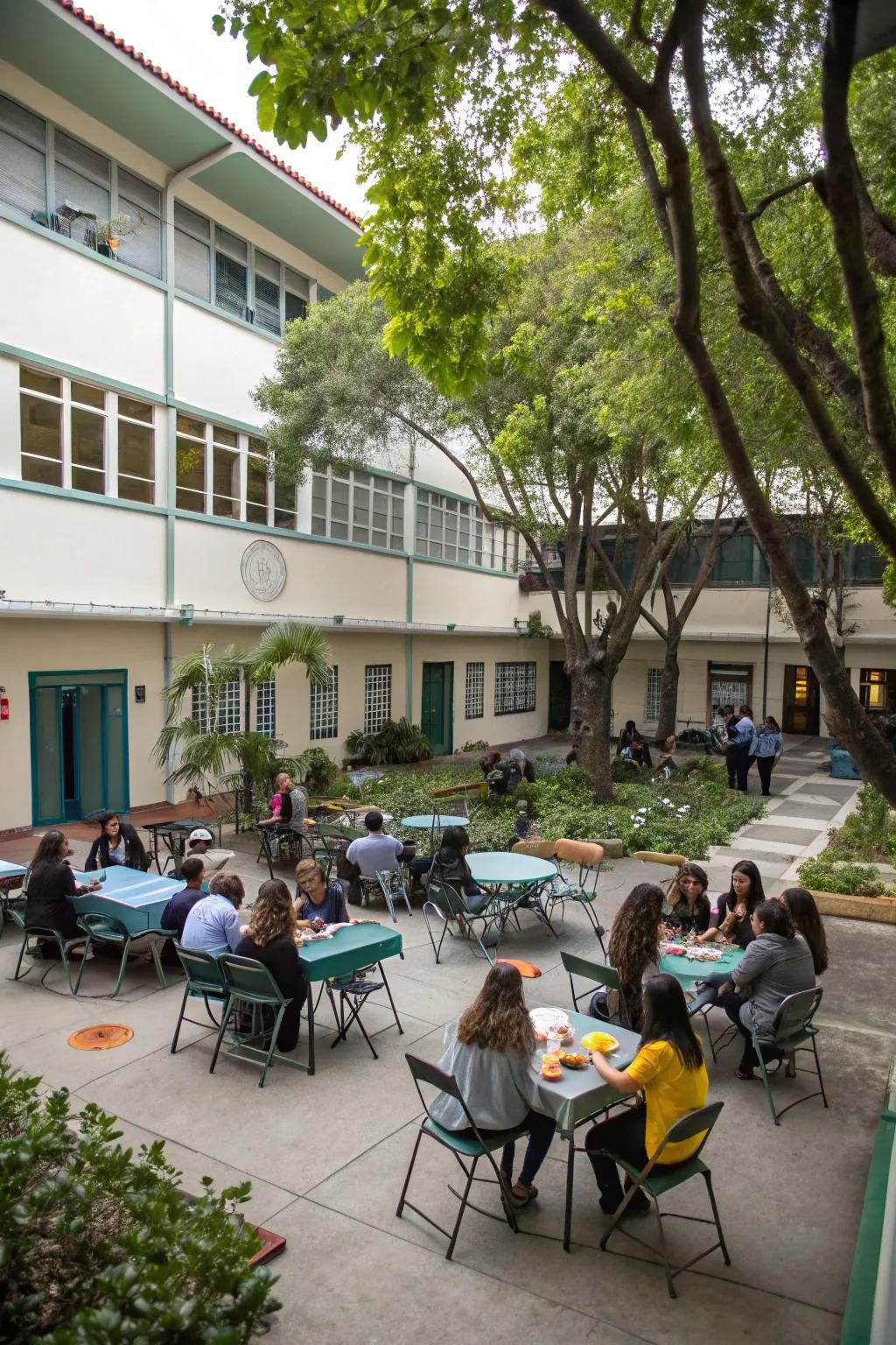 A vibrant community space fostering connection and collaboration.