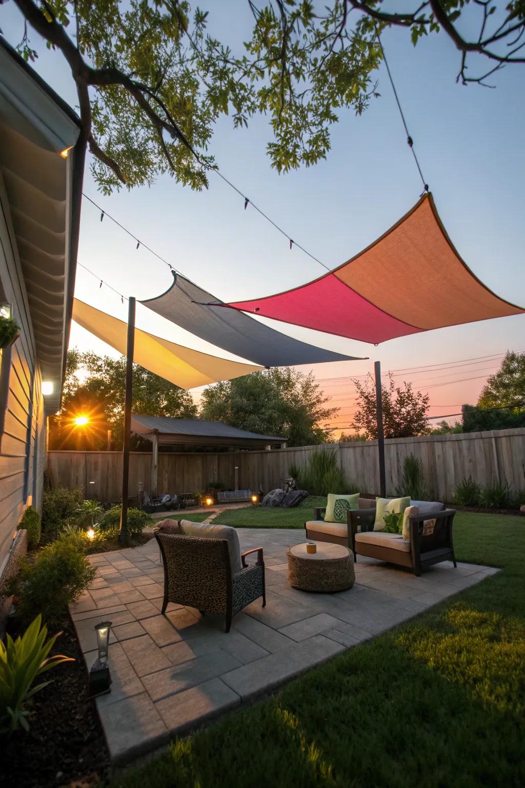 Enjoy sunsets without the glare with smart positioning.
