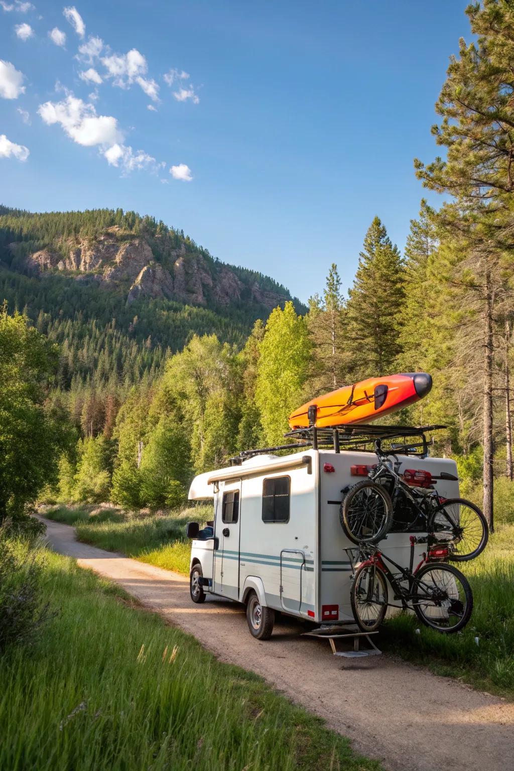 Bring your adventures with you with the right gear.