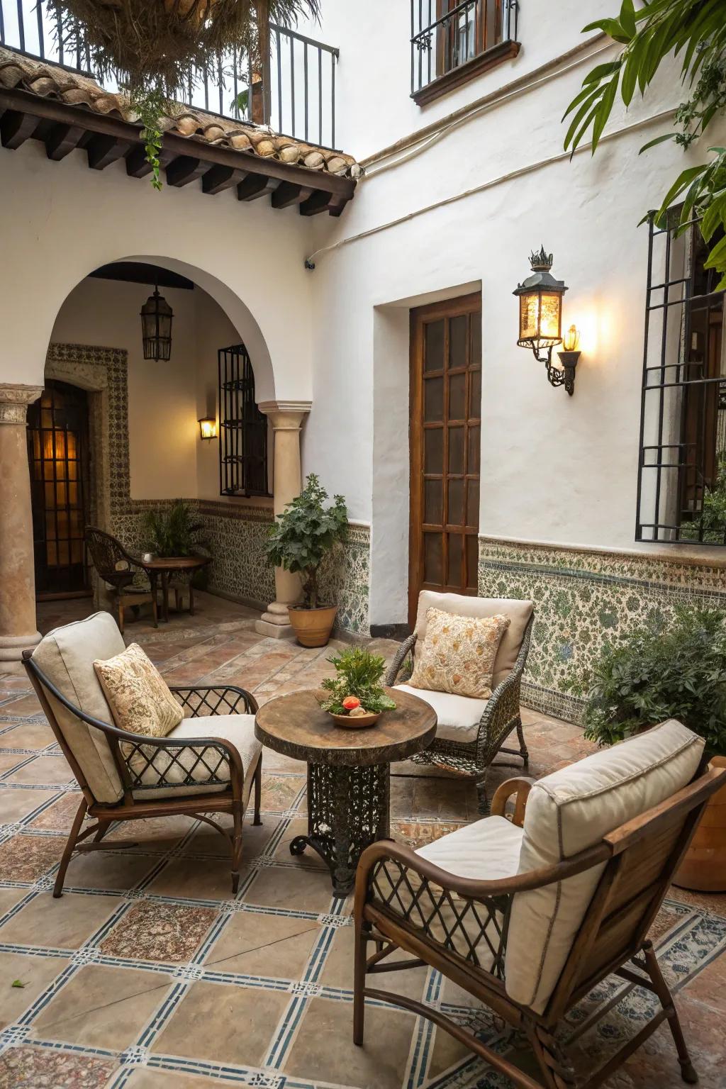 Inviting seating areas make for perfect social spots.