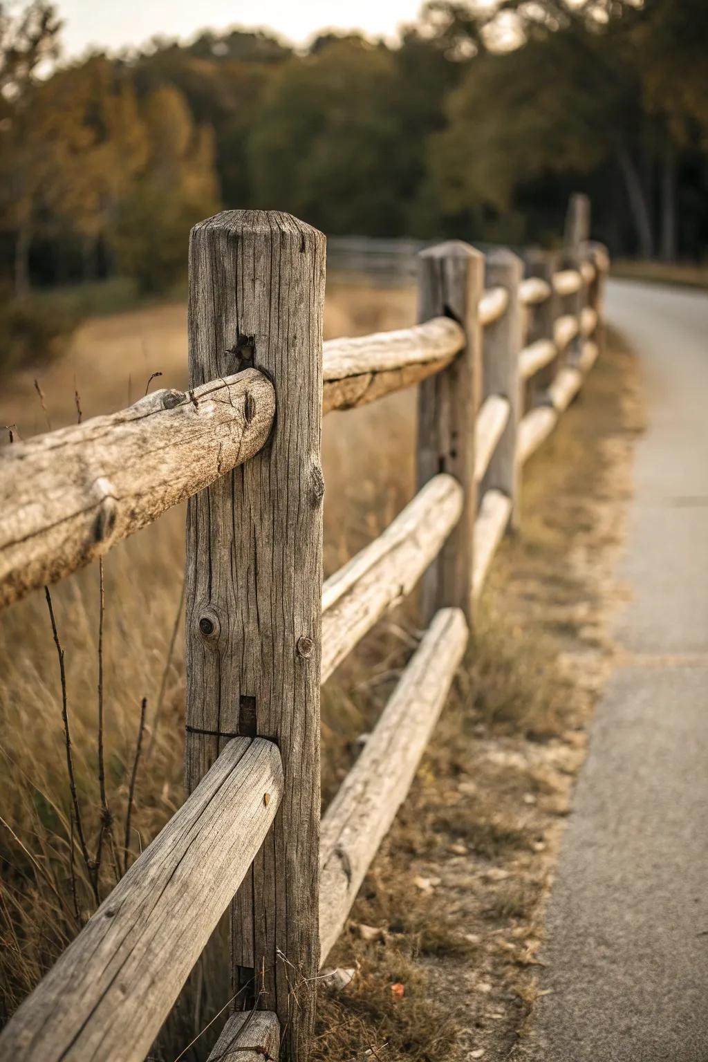 Reclaimed wood offers rustic charm and sustainability.