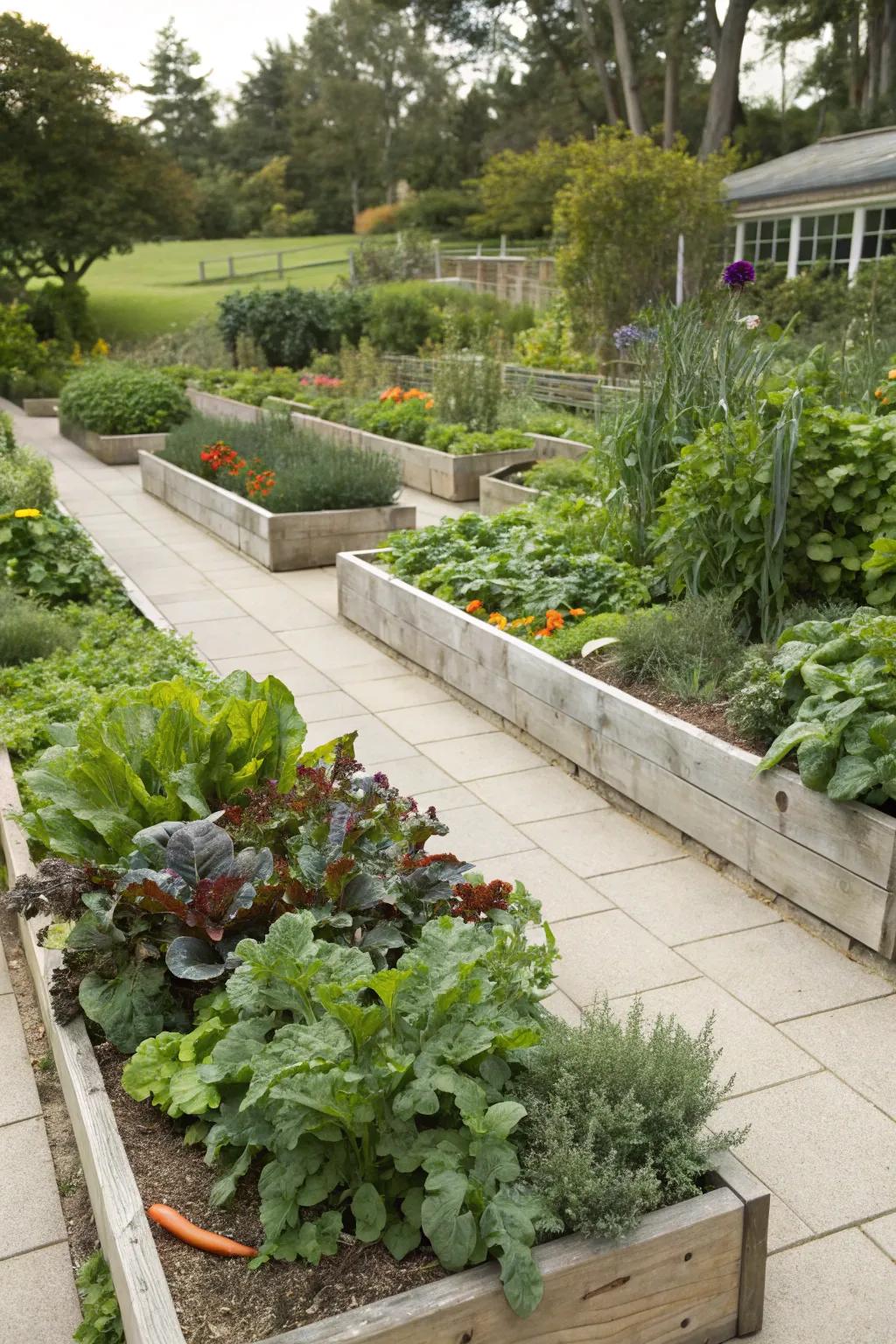 Enjoy fresh flavors from your own edible garden.