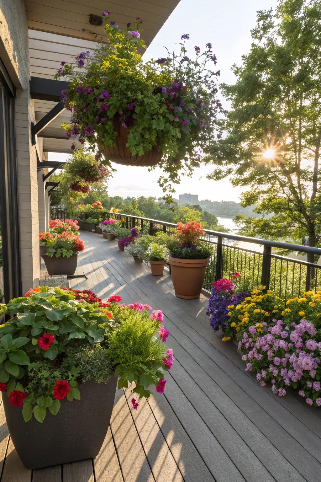 Planters that bring your deck to life.
