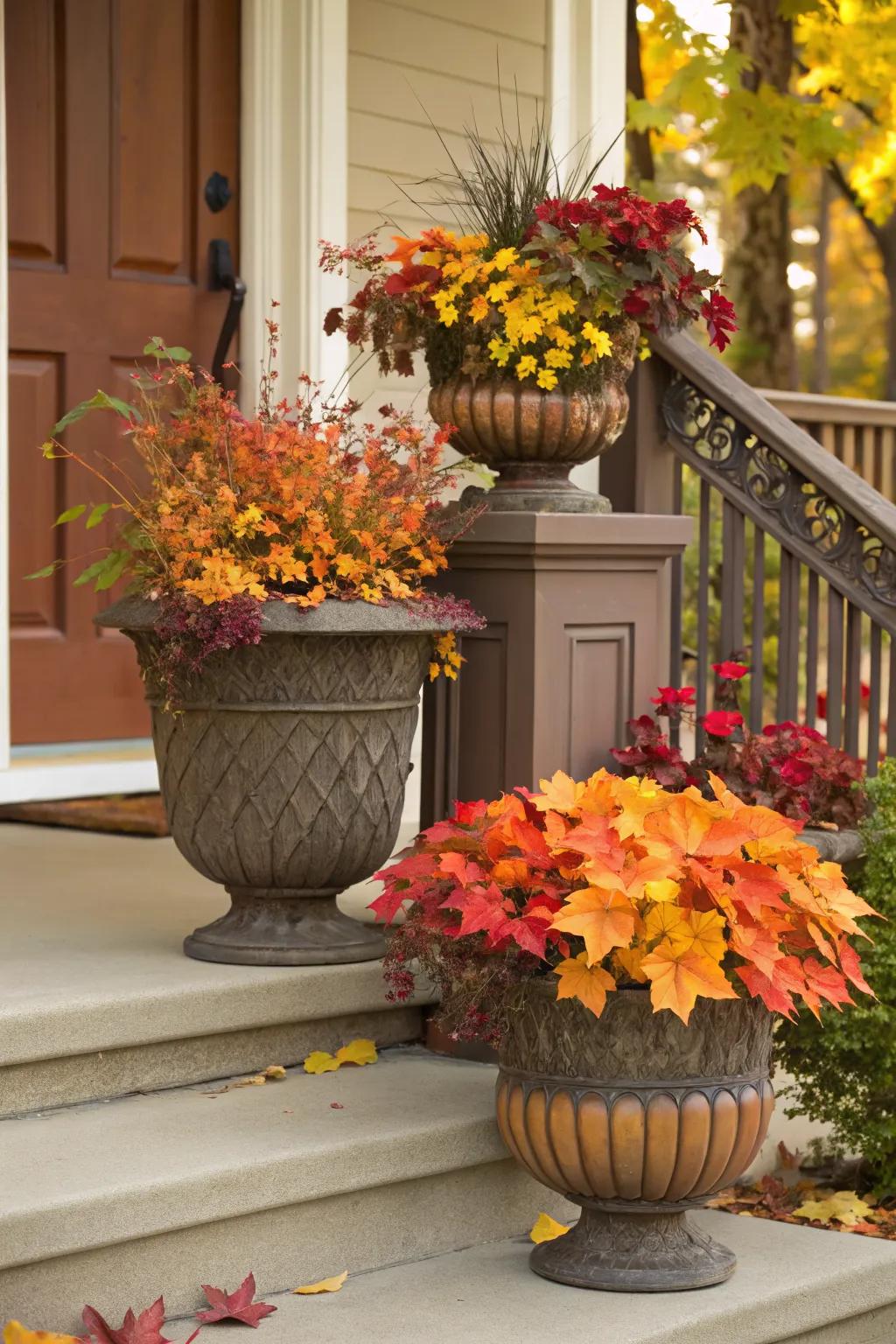 Celebrate the seasons with themed displays.