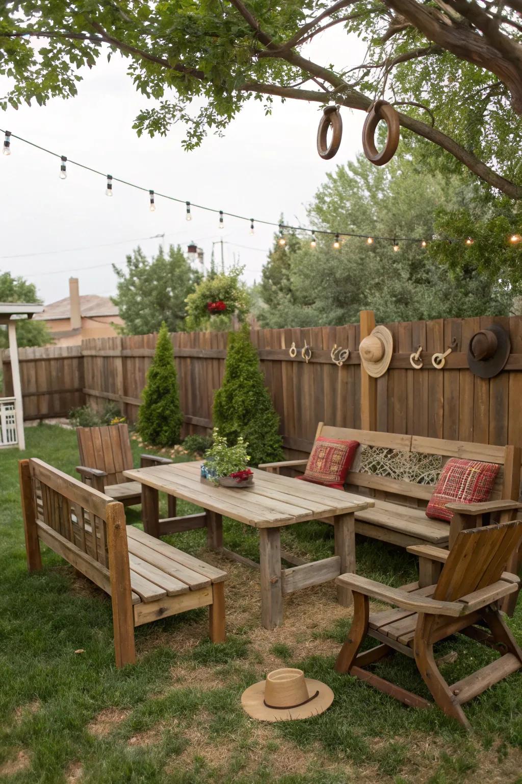 Cozy seating areas invite guests to relax and enjoy.