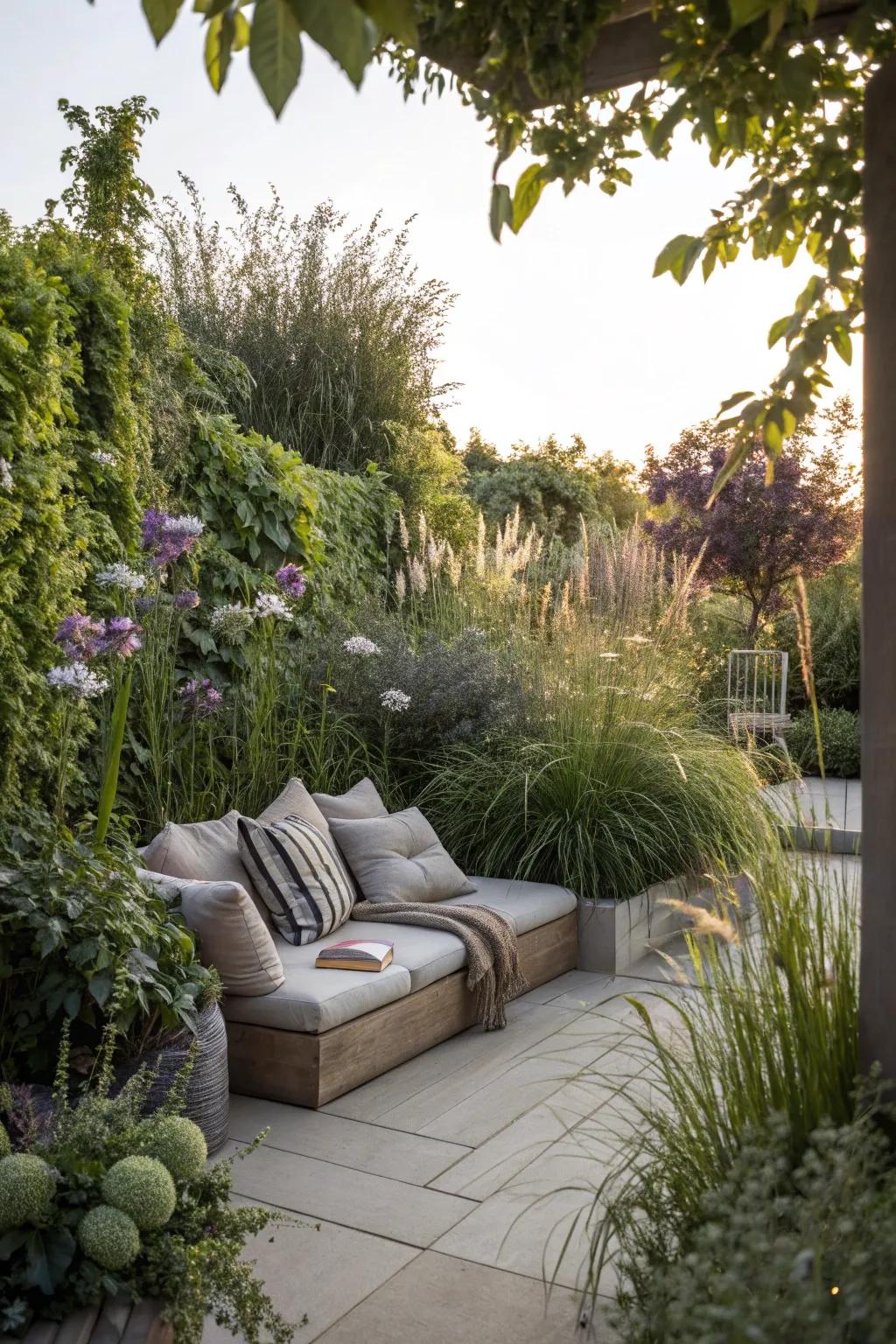 A secret hideaway for peaceful moments.