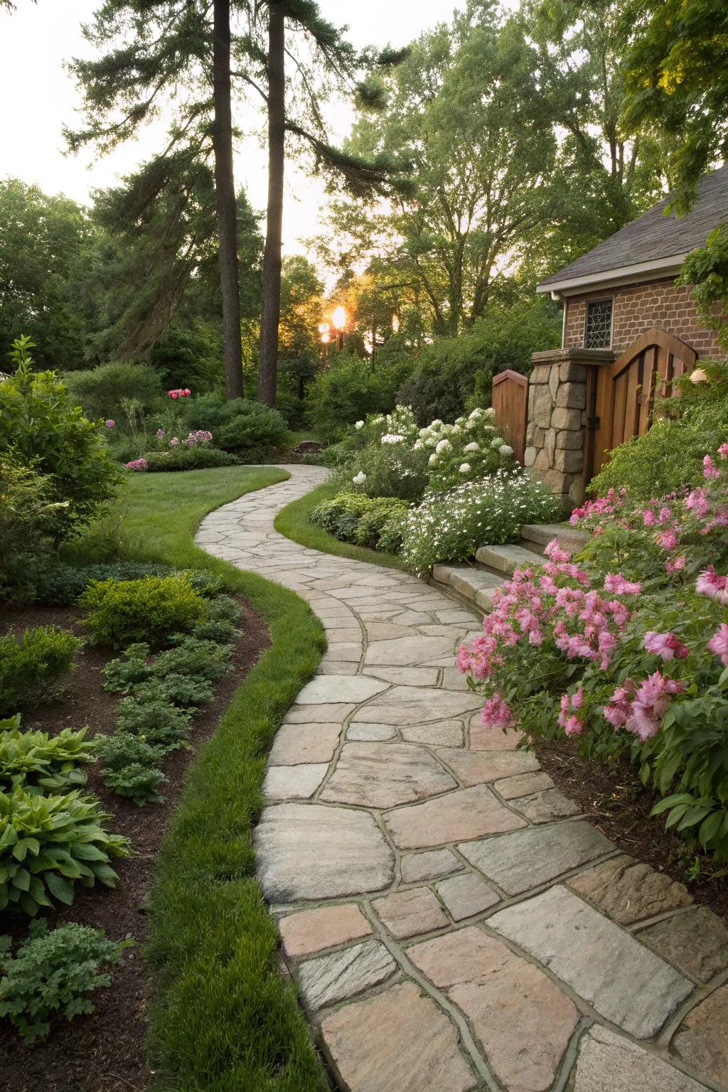 Garden pathways add structure and beauty to your outdoor space.