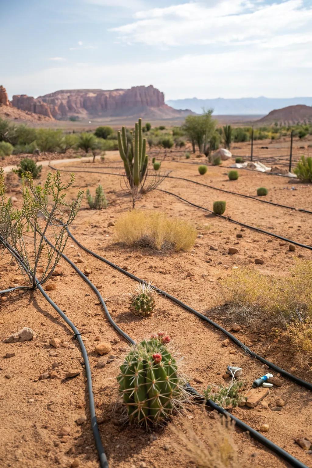 Efficient irrigation keeps your garden lush with minimal water use.