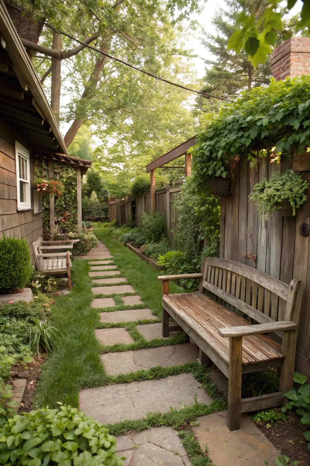 Wooden elements add warmth and charm to your retreat.