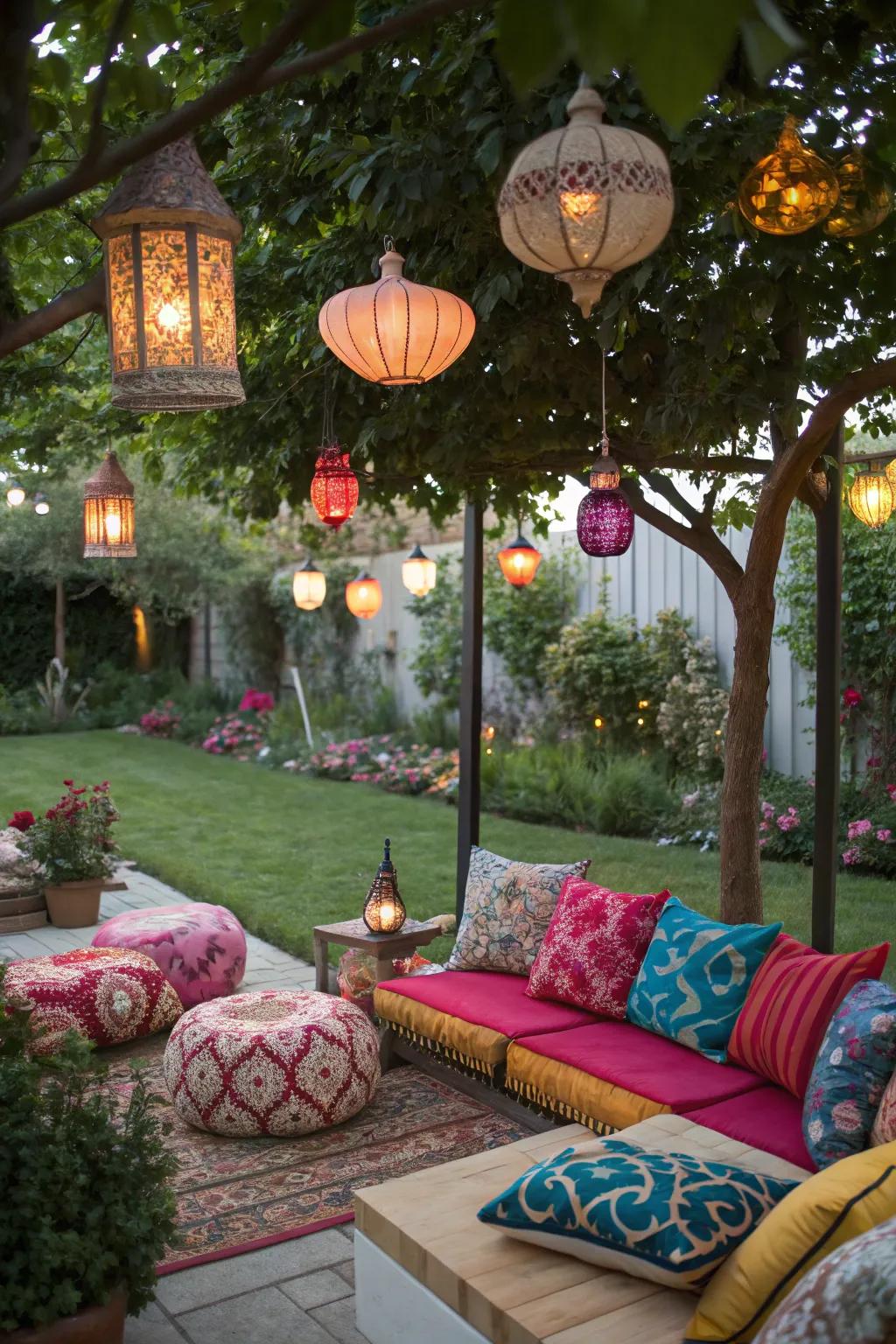 Decorative accents bring personality and flair to your outdoor space.