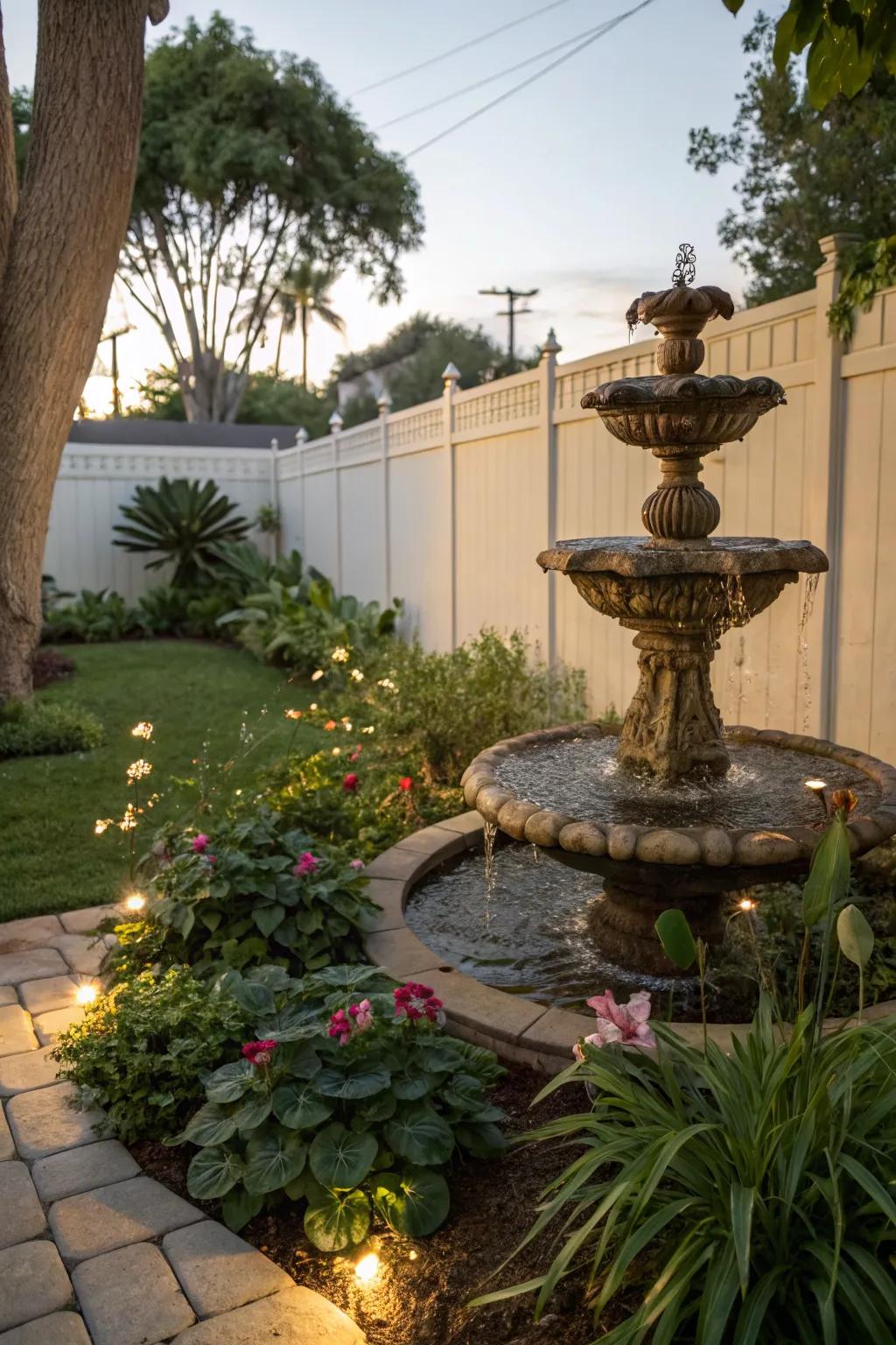 Introduce serenity with a DIY water feature.