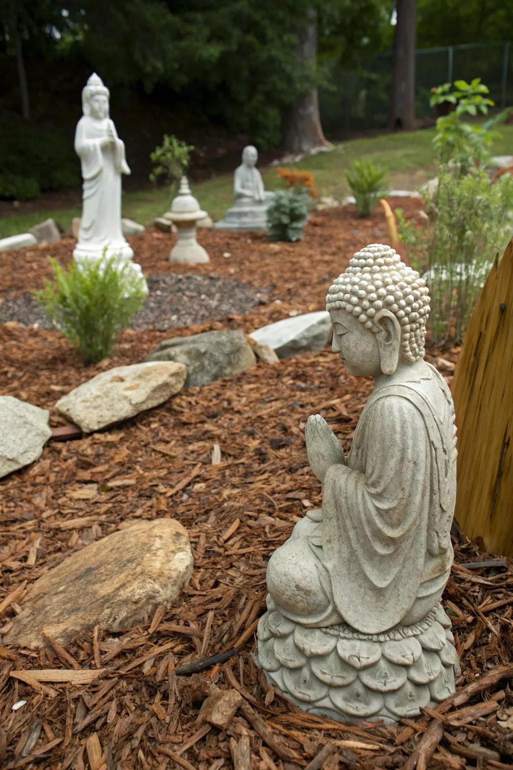 Transform your garden into an art haven with bark.