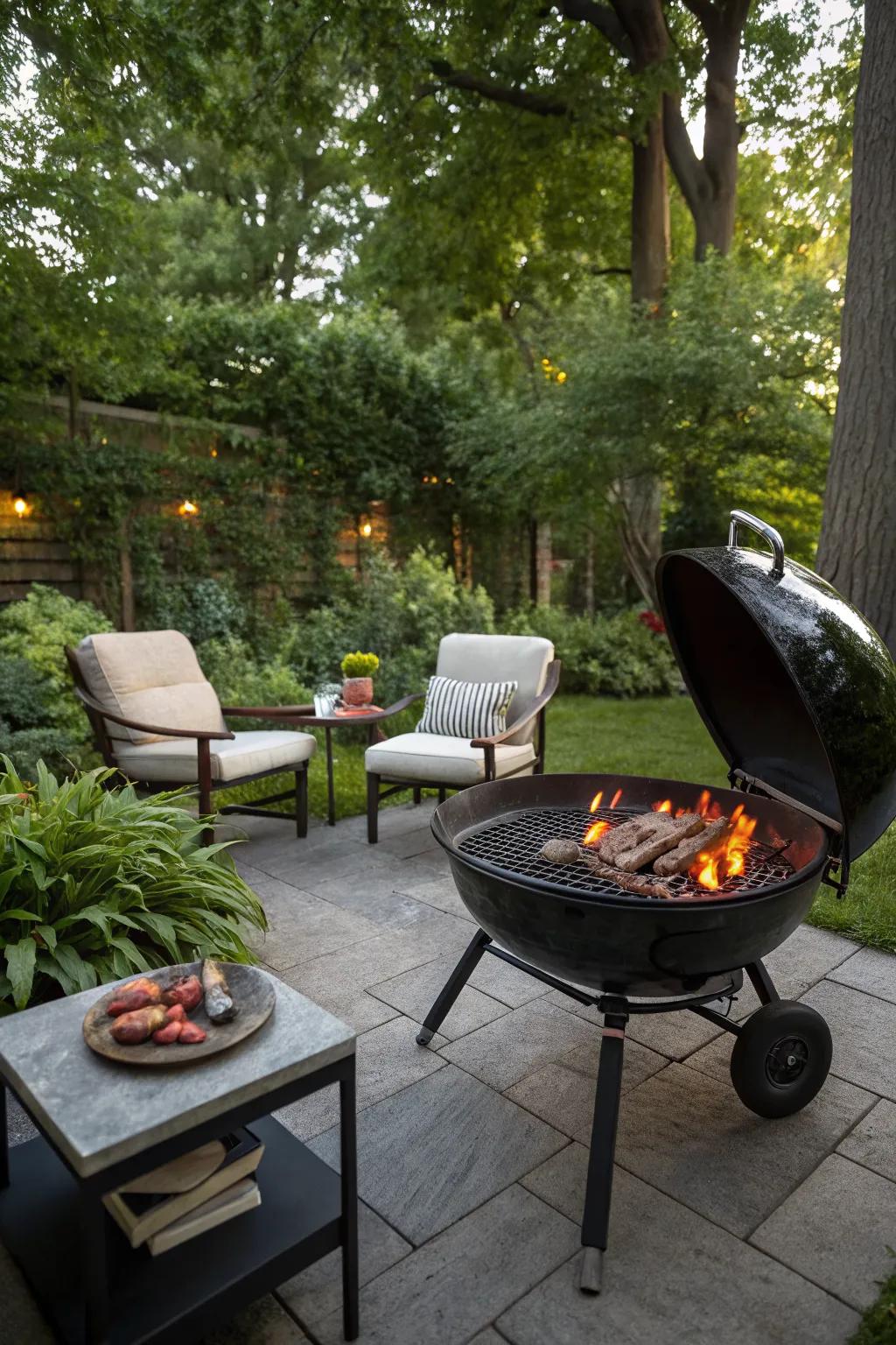 A charcoal BBQ offers rich, smoky flavors that elevate any outdoor cooking experience.