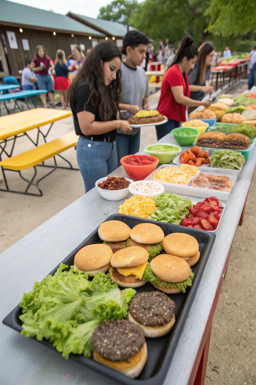 Interactive food stations that engage and delight.