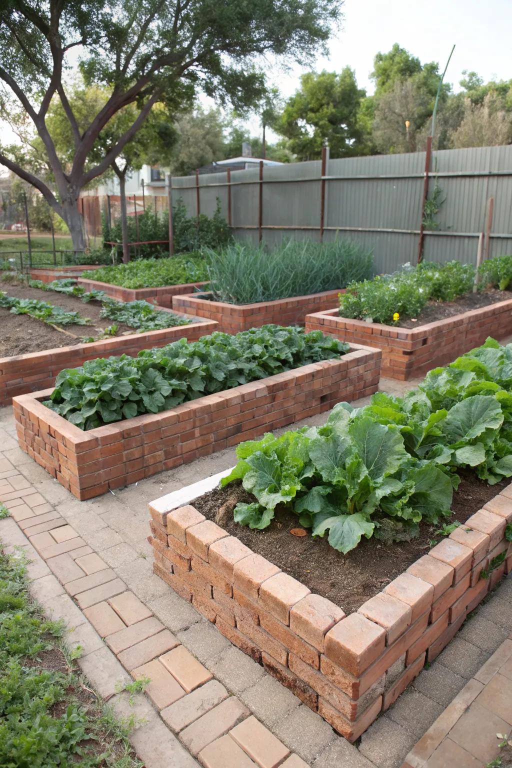 Rustic raised beds for your vegetable garden.