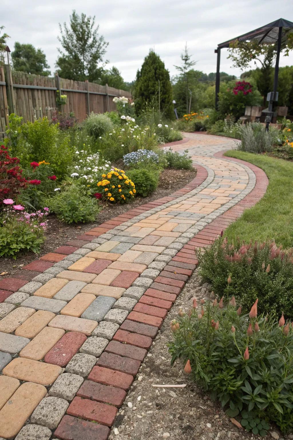 Textures that engage the senses and enhance your walkway.