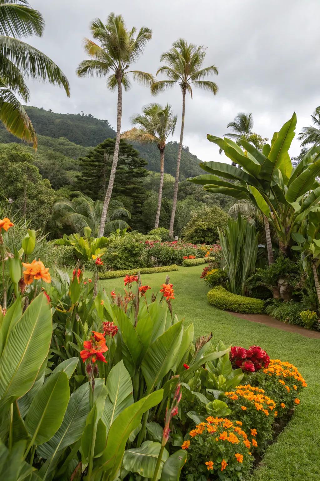 Turn your garden into a tropical oasis with canna lilies.