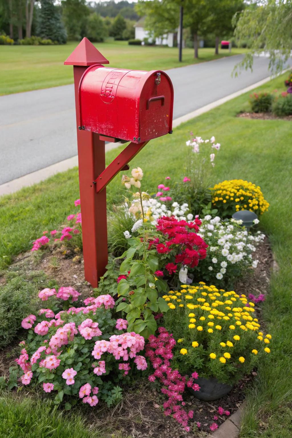 A stylish mailbox can be a standout feature in your yard.