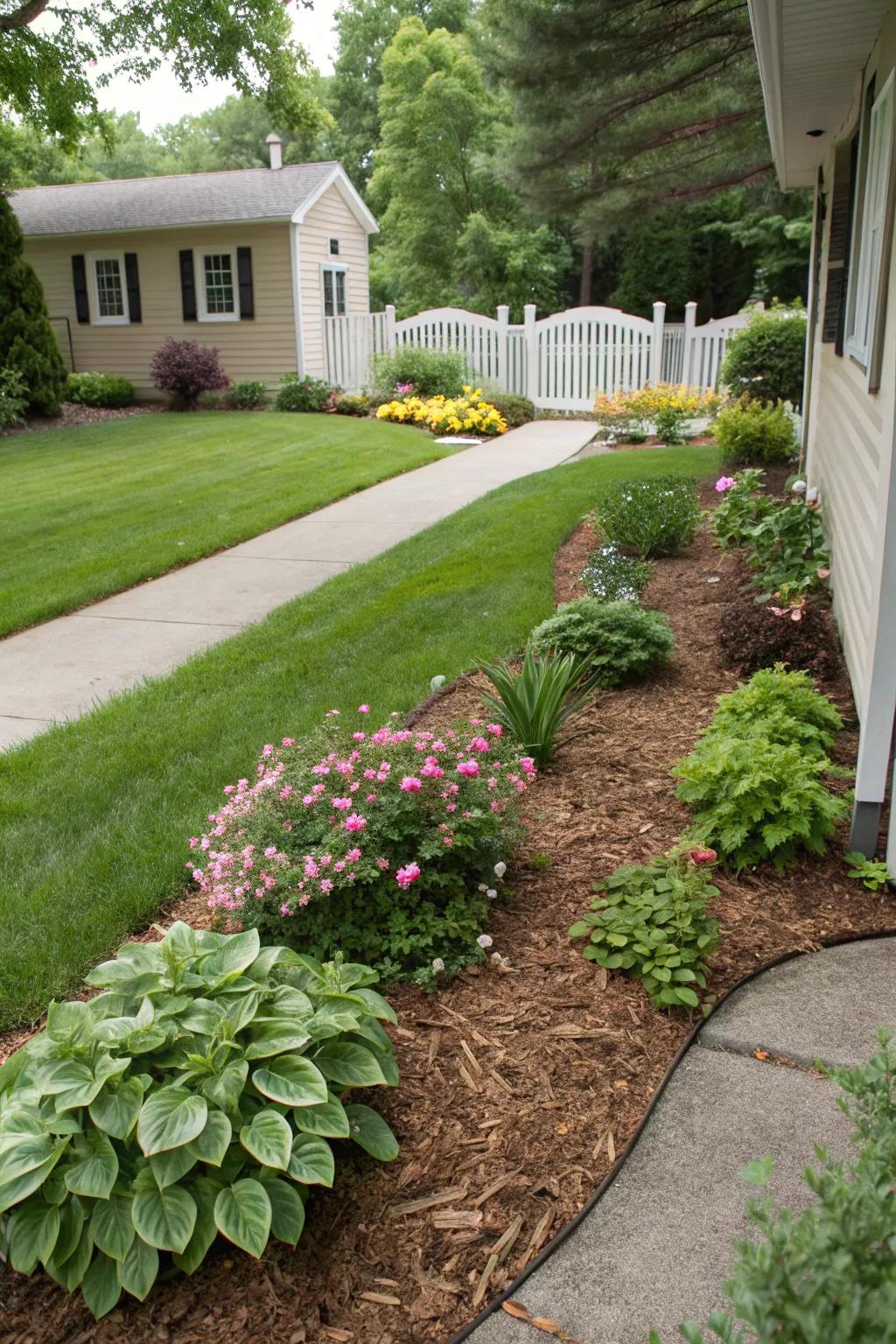 Simple plant arrangements can dramatically enhance curb appeal