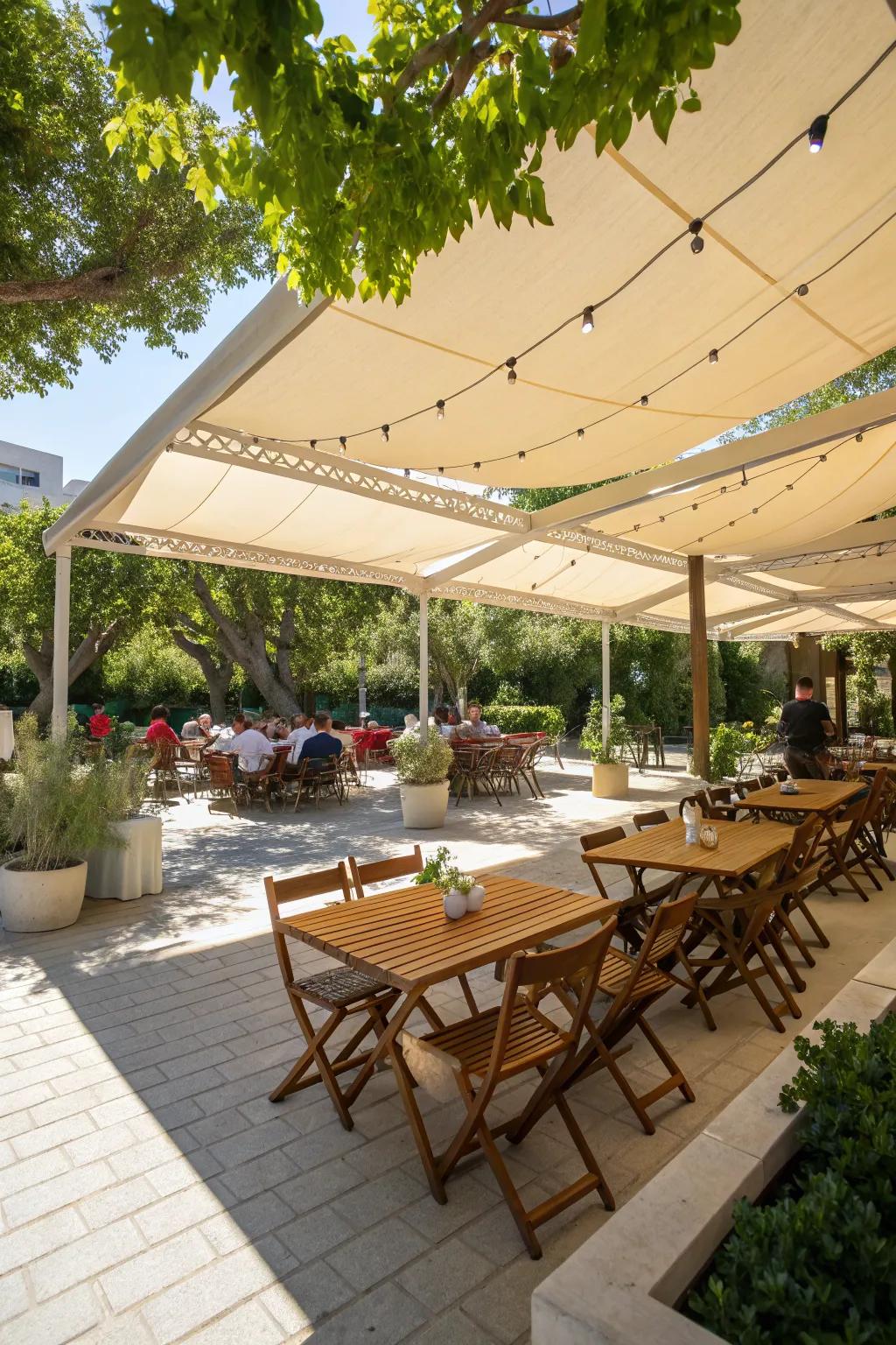 Pop-up canopies offer instant and portable shade for any occasion.