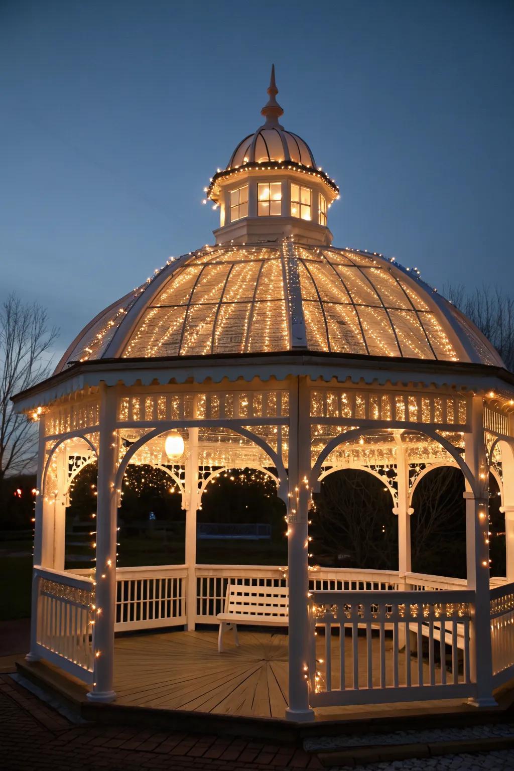 Battery-operated lights offering flexibility and convenience.