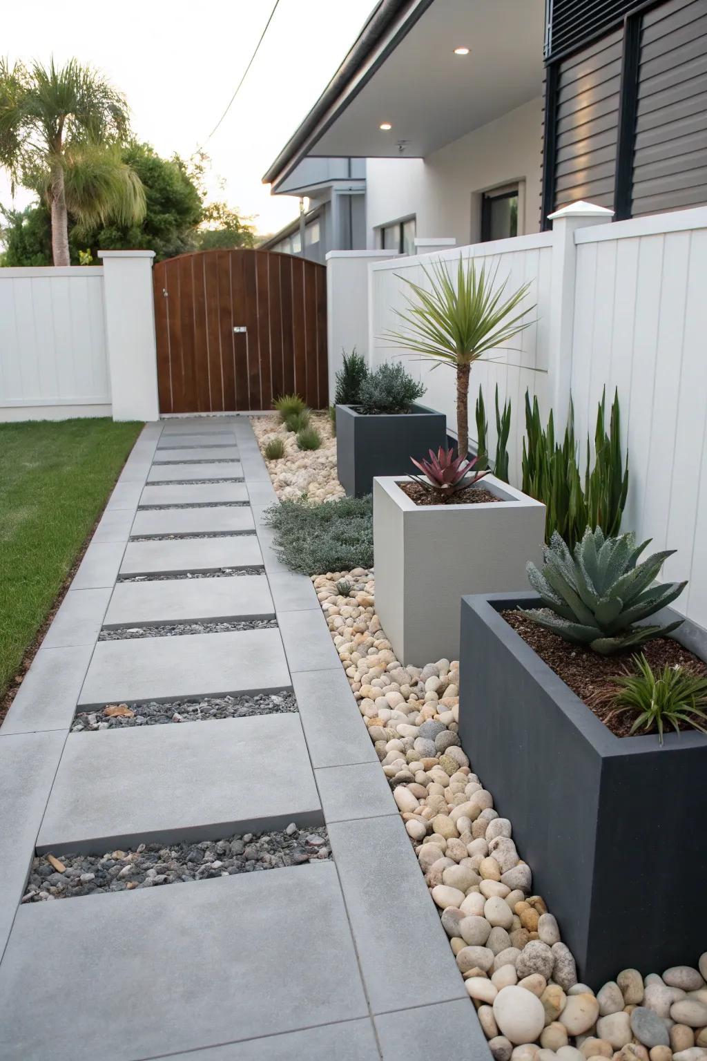 Modern design brings a sleek, uncluttered look to desert landscapes.