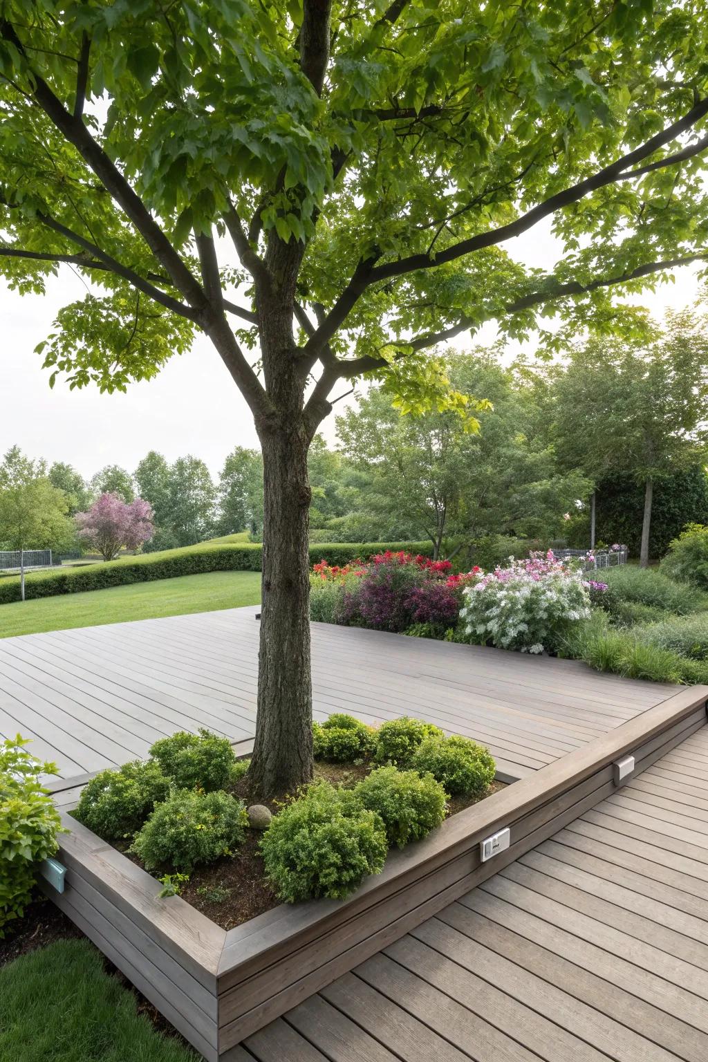 Eco-friendly materials ensure your deck is both beautiful and sustainable.