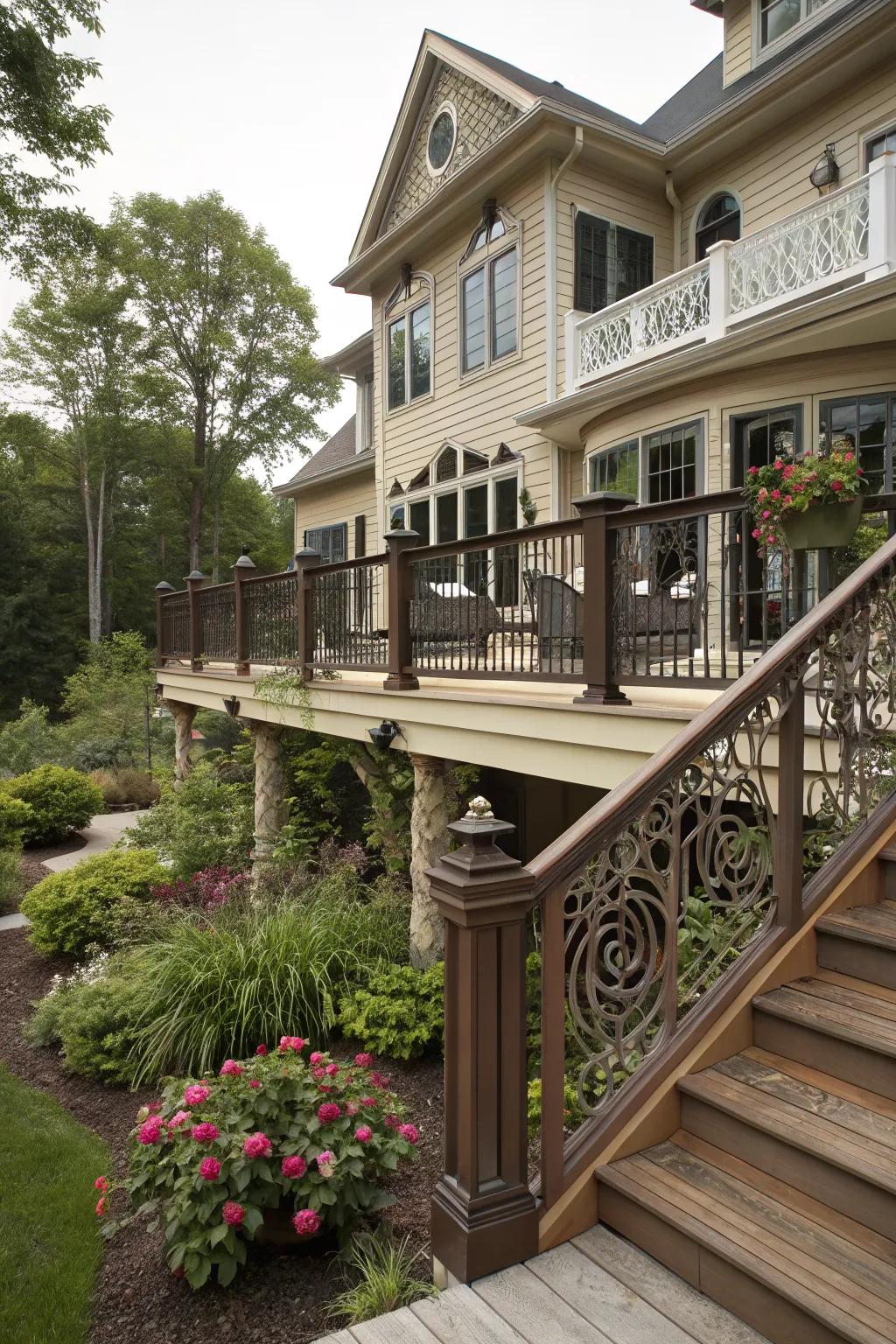 Custom designs offer personalized style and harmony with your home.