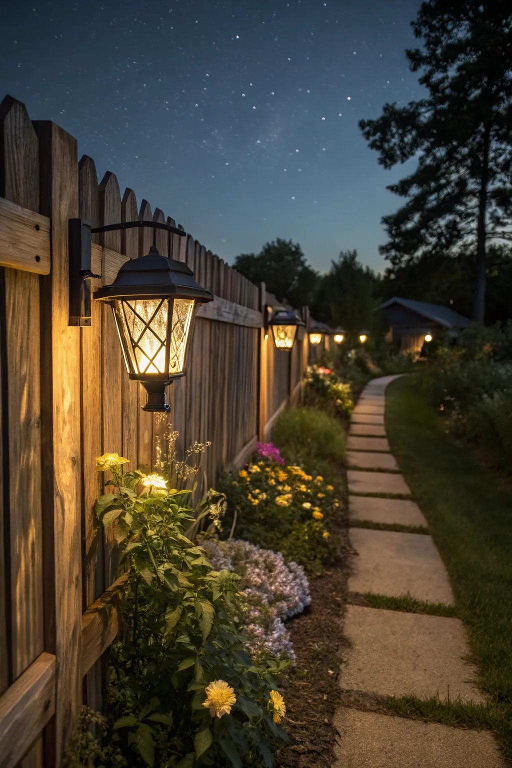 Practical Solar-Powered Lanterns for Your Fence
