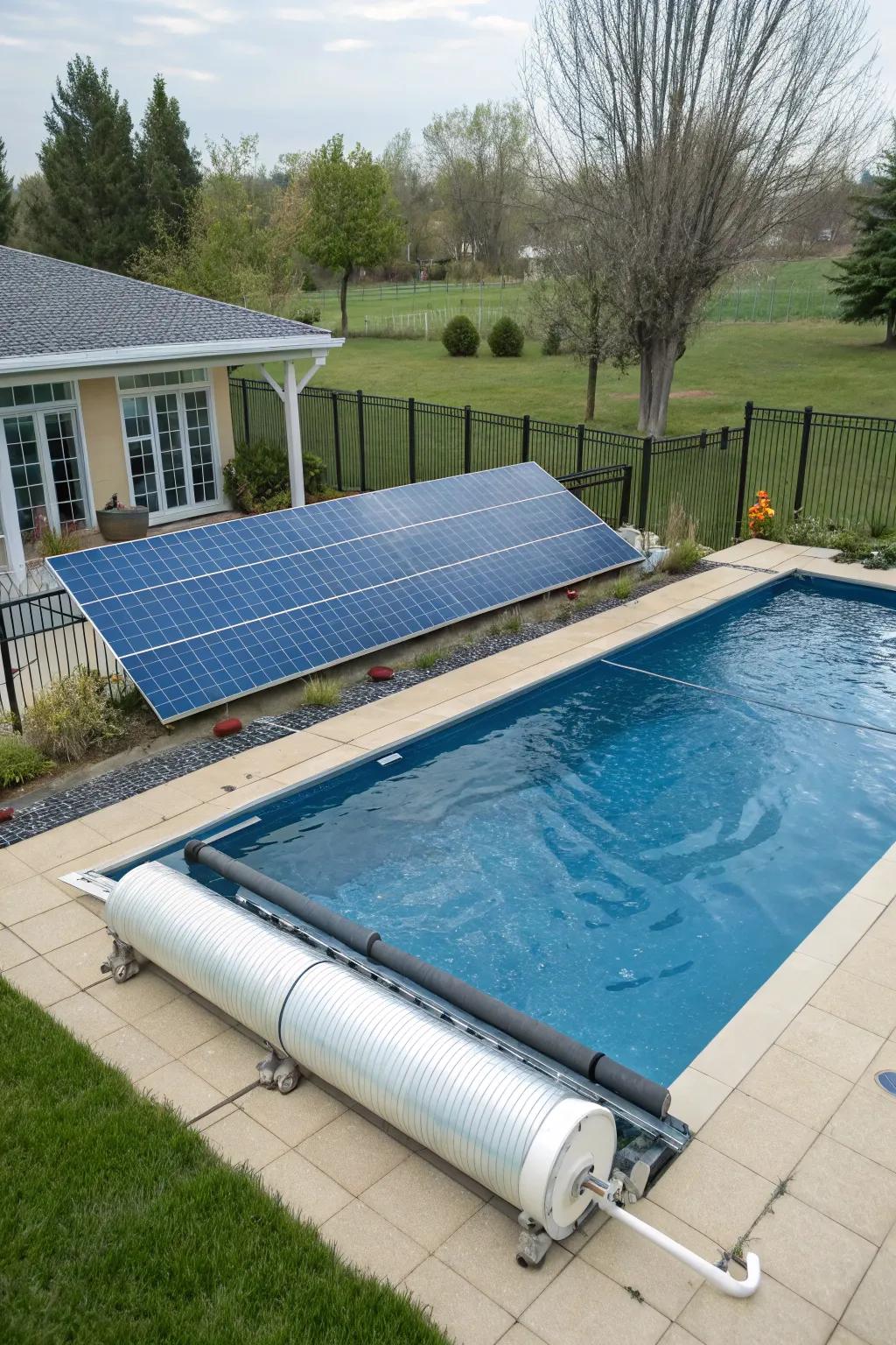 Eco-friendly features for sustainable pool enjoyment.