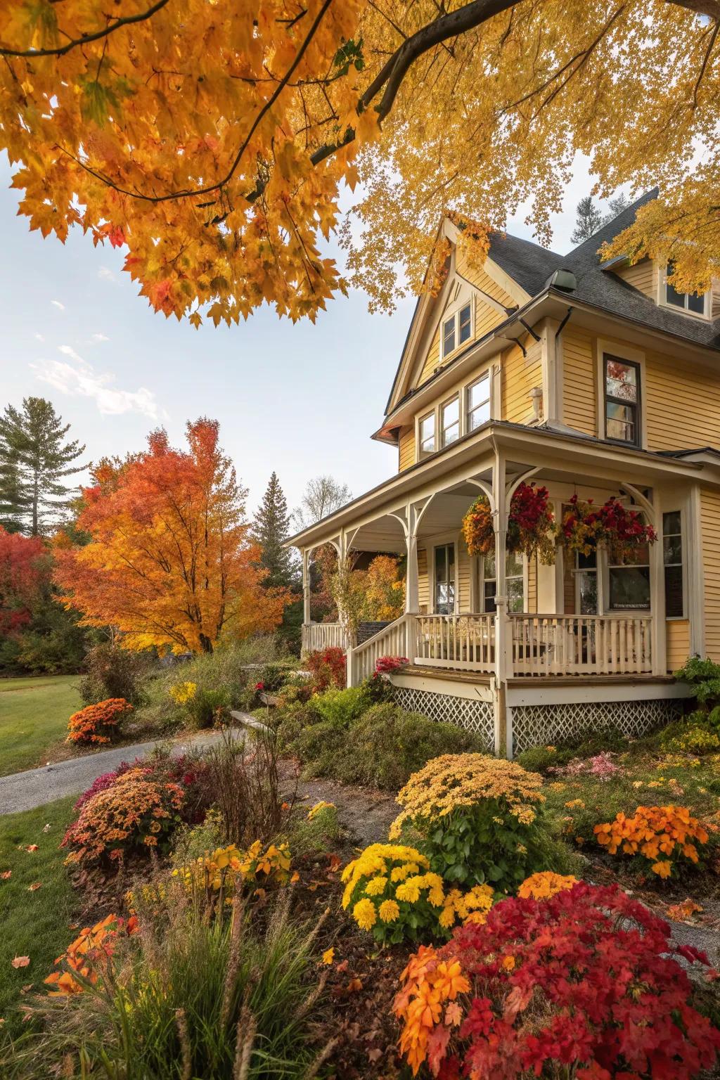 Golden hues add warmth and charm to your foundation.