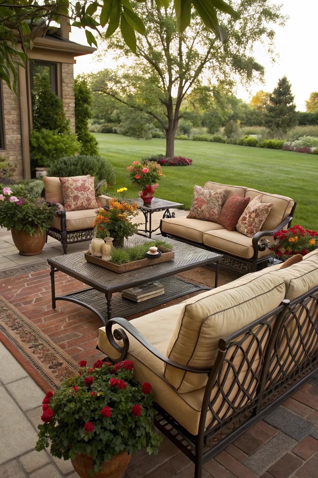 Bring indoor comfort to your outdoor space.