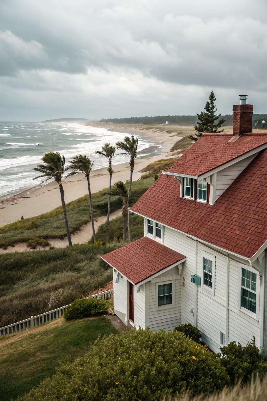 Shingle siding captures the essence of coastal living.