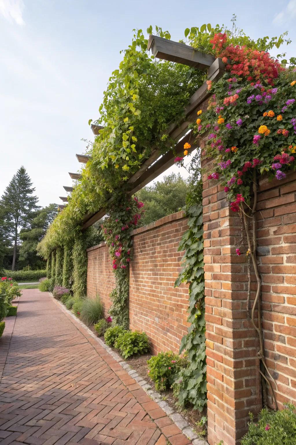 Trellises support both beauty and growth in your garden.