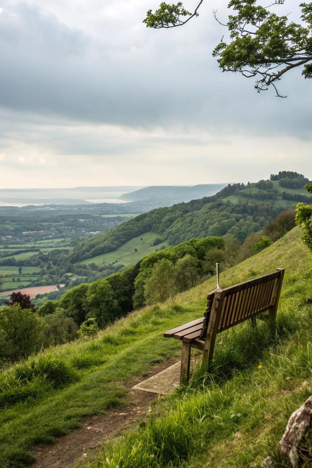 Vantage points offer breathtaking views.