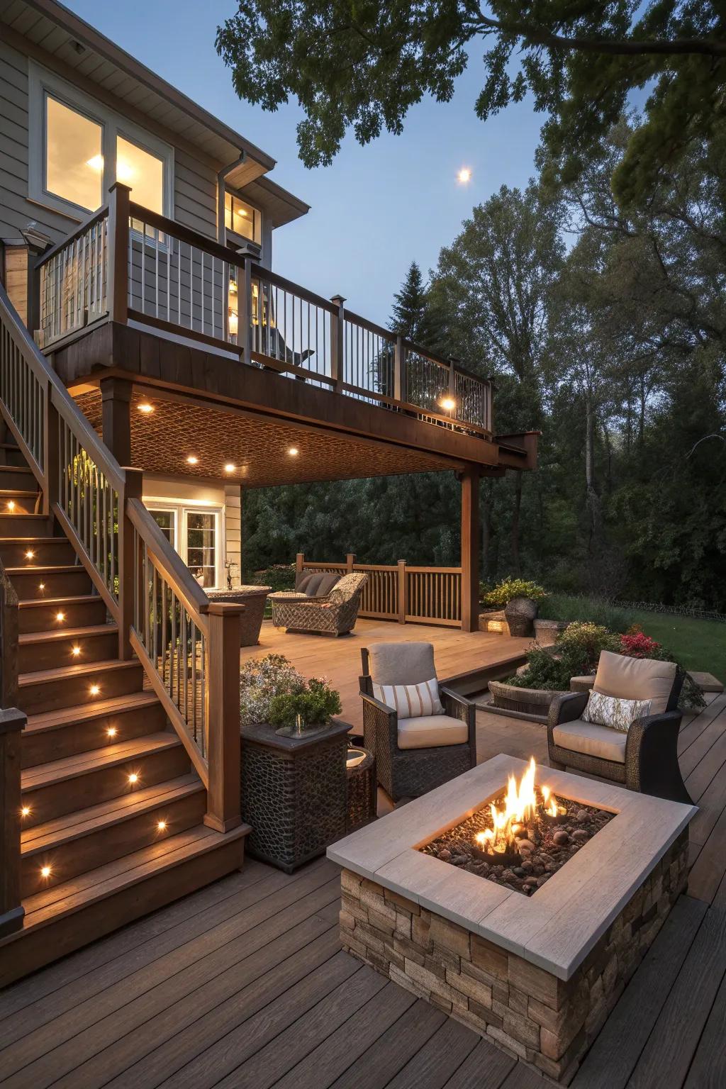 Multi-level designs for dynamic spaces.