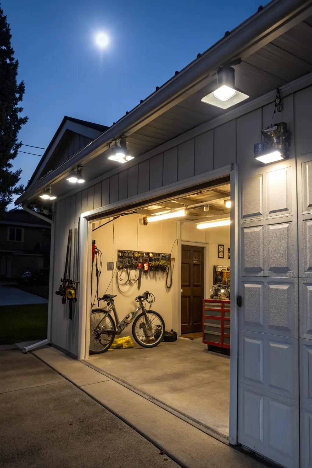 Solar-powered lights: sustainable and savvy.