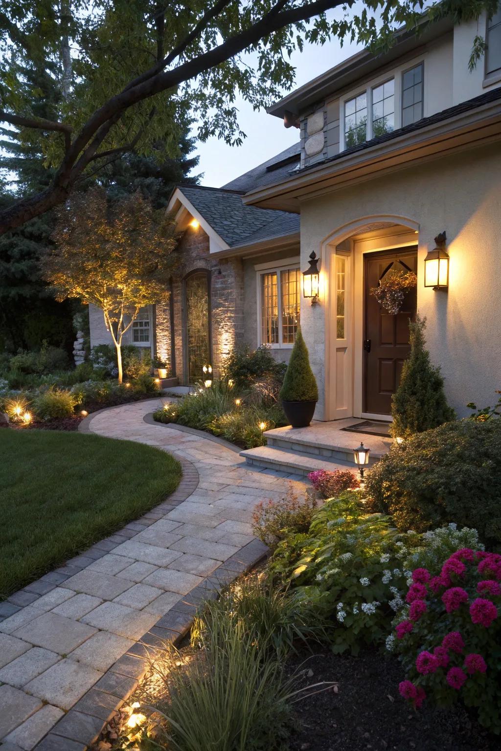 Subtle lighting adds ambiance and highlights key features.