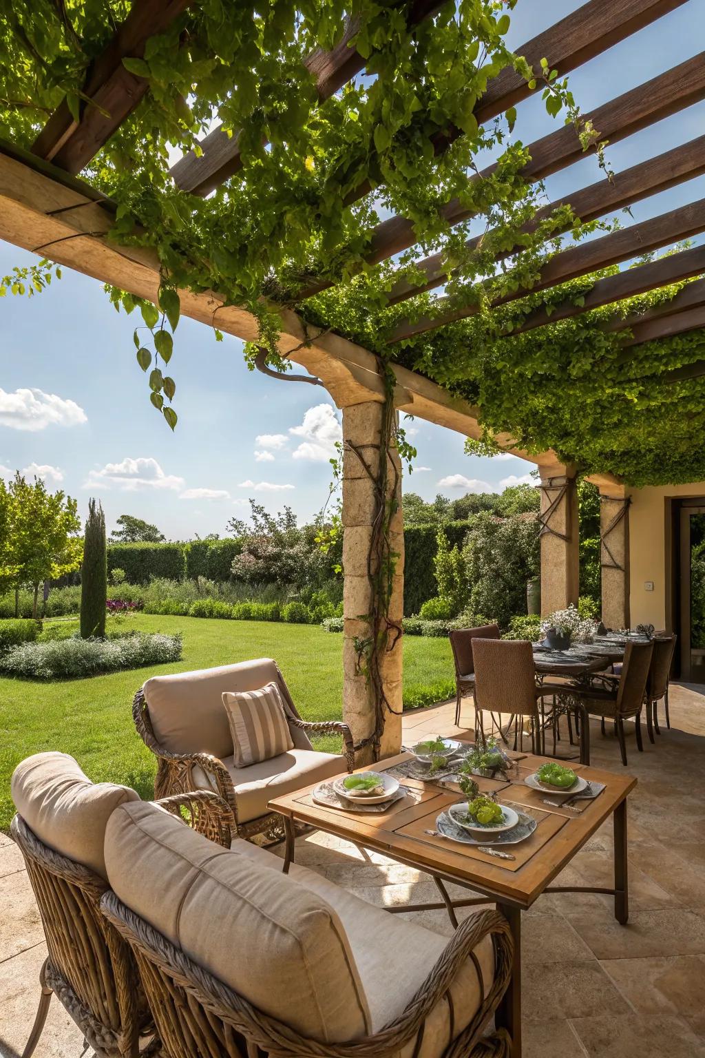An outdoor living area is an extension of your home's comfort.