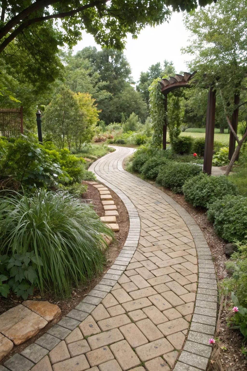 Pervious pavers offer eco-friendly and practical benefits.