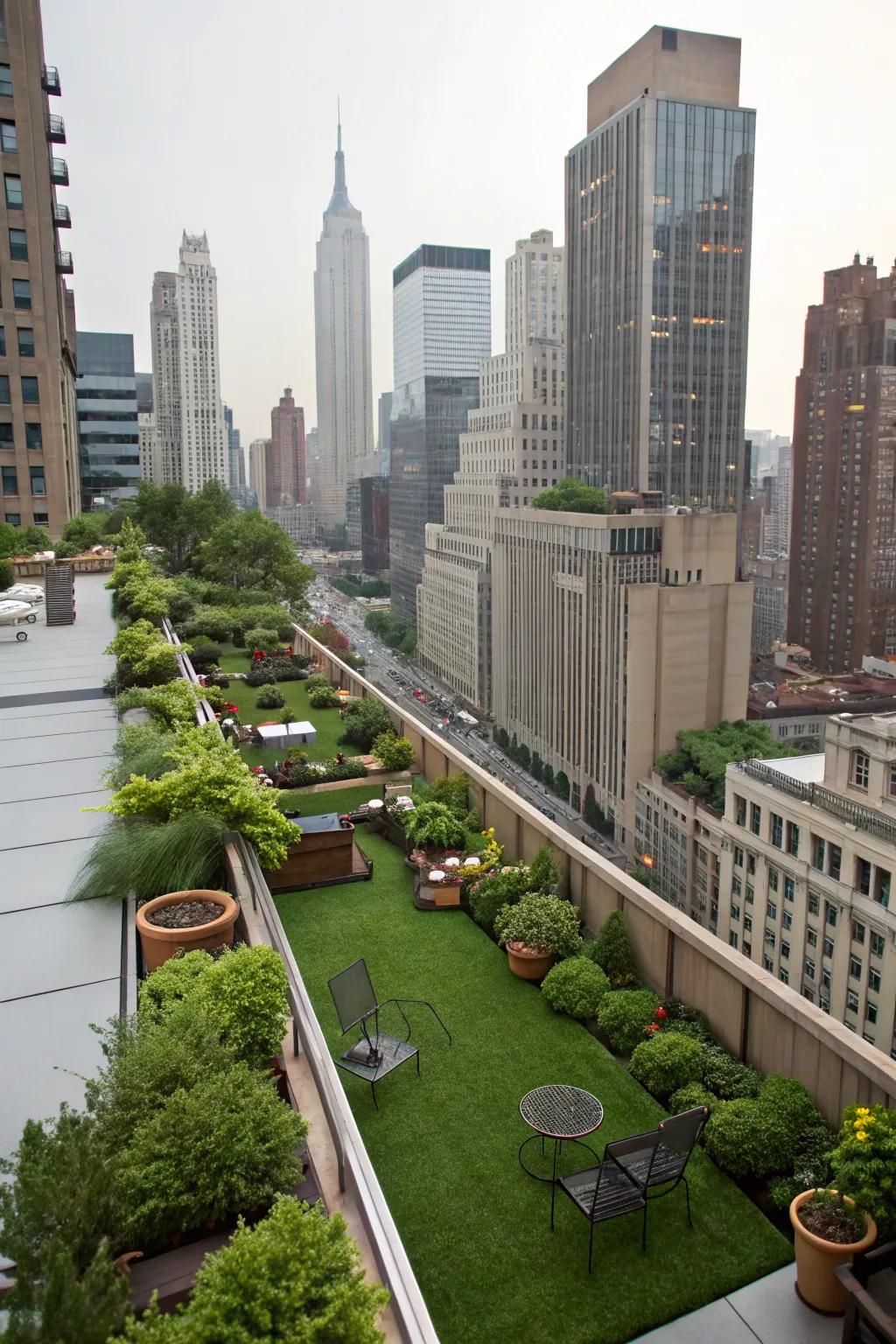 Elevate your city living with a green rooftop.