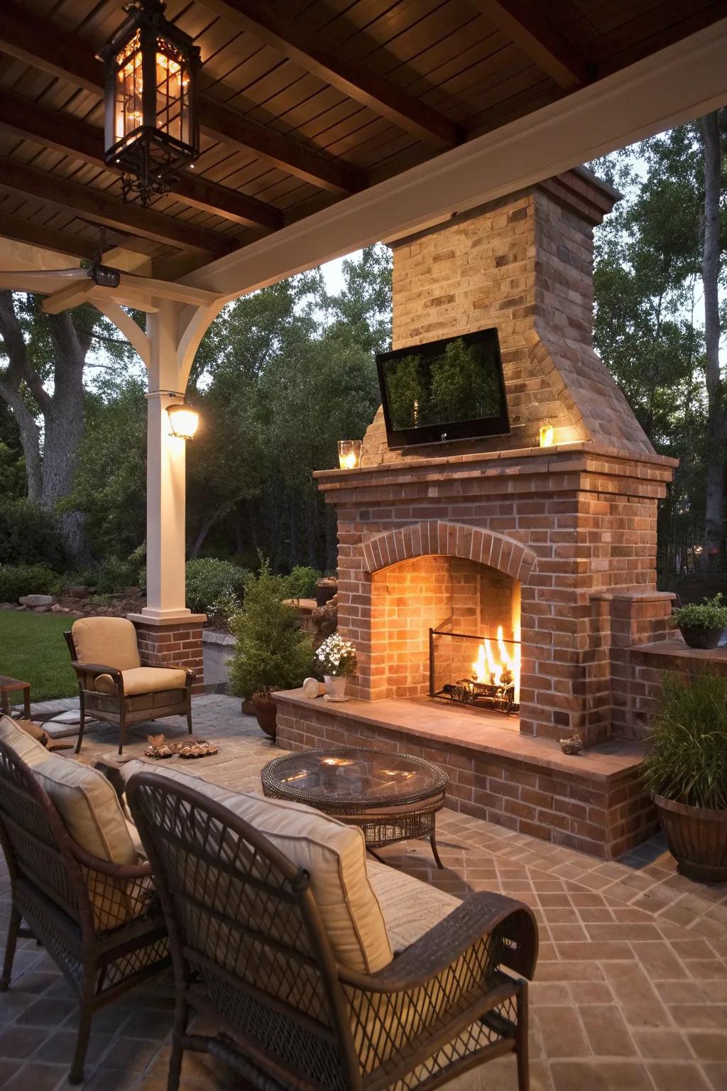 Step back in time with a charming vintage-inspired outdoor area.