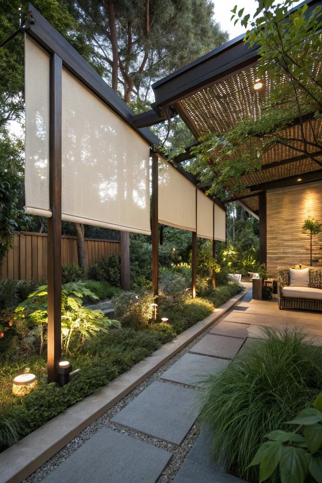 Eco-friendly roller shades that support the environment.