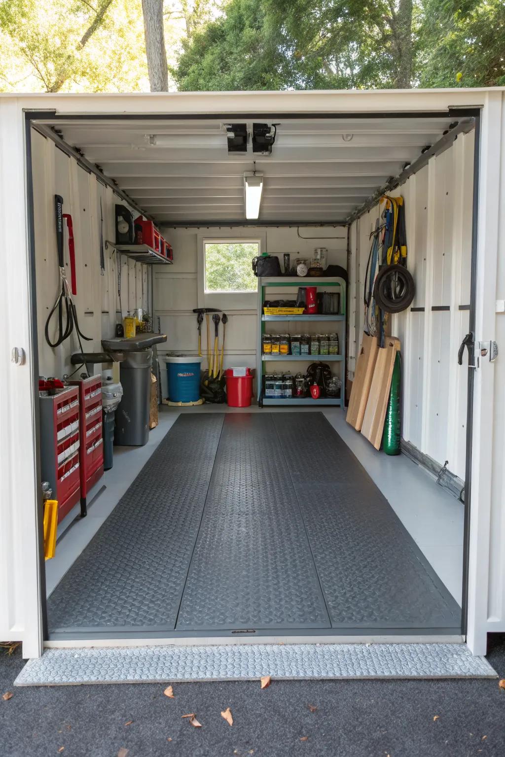 Vinyl roll out flooring offers durability and ease of maintenance