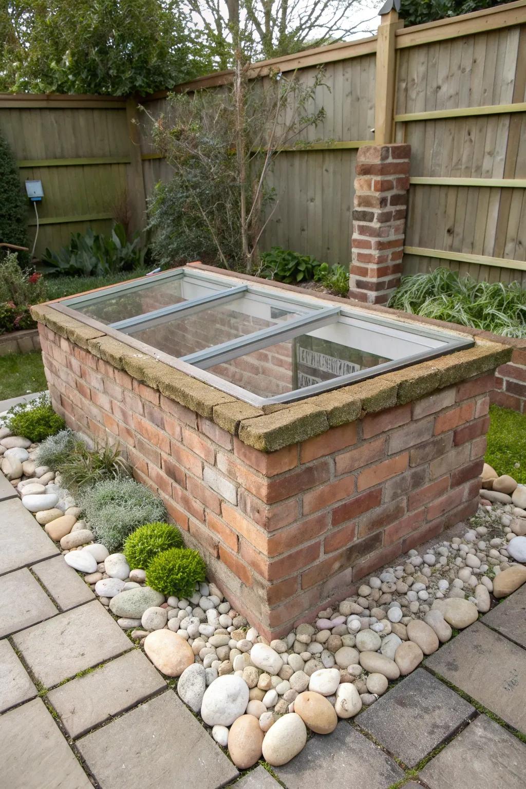 Embrace the beauty of simplicity with a charming cold frame for your little explorer.