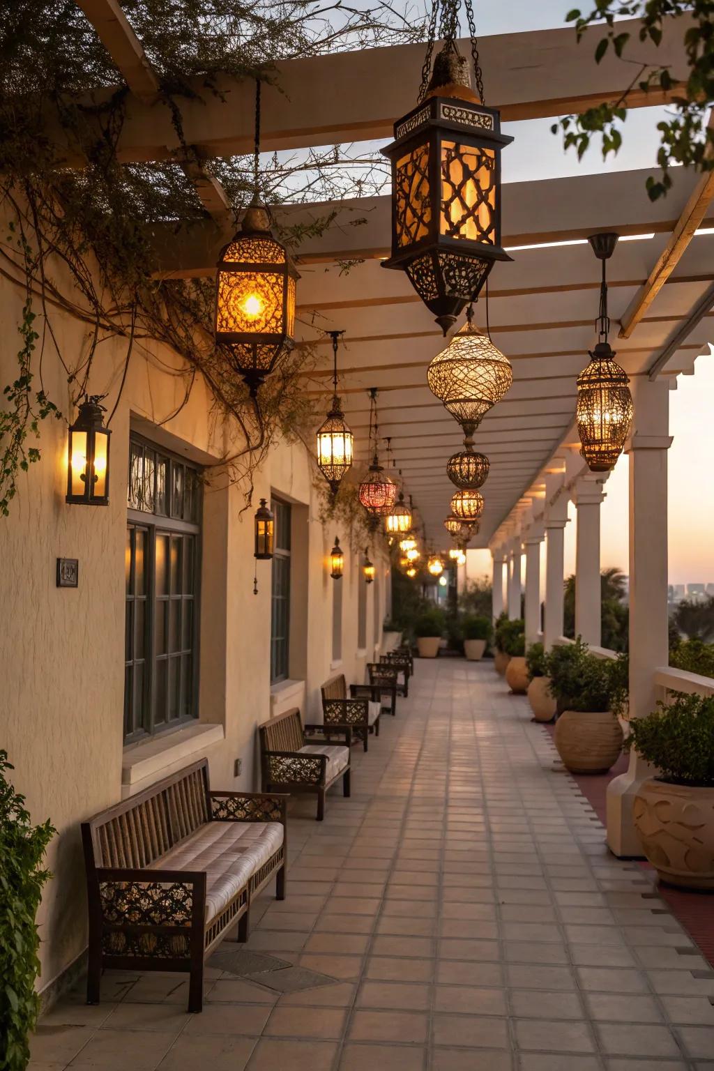 Functional decor enhances both style and utility.