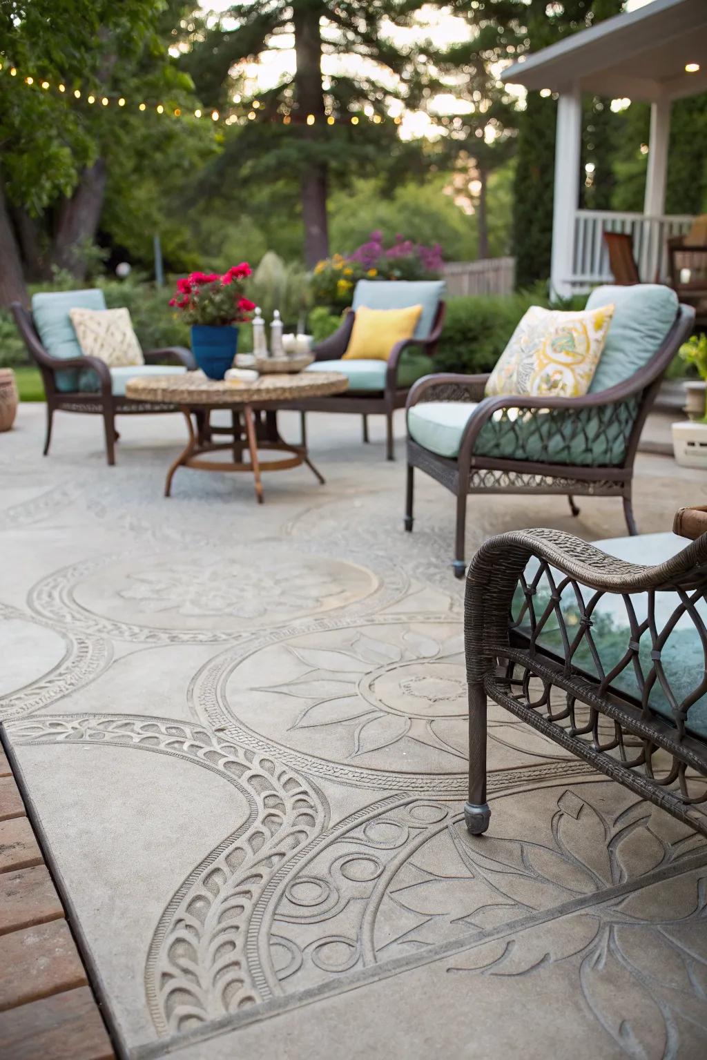 Concrete overlays breathe new life into tired patios.