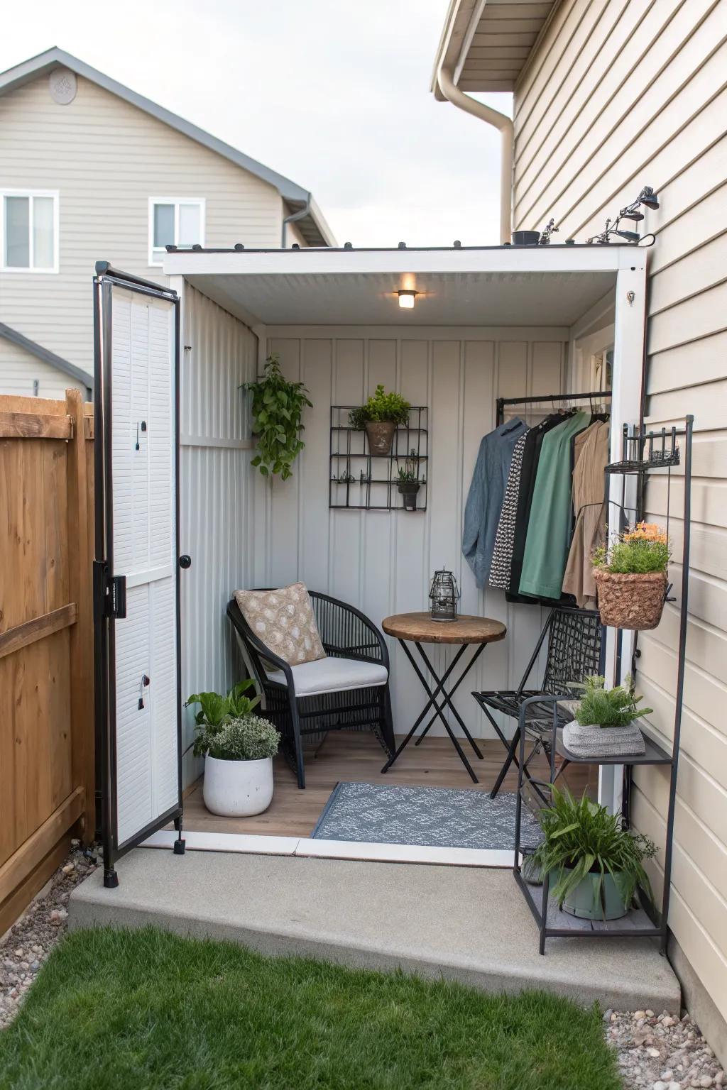 Smart layouts make the most of limited patio space.